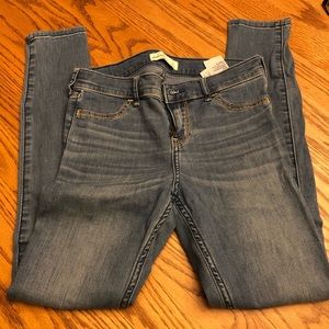 A&F Girl’s super skinny jeans Size 14